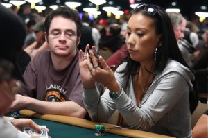 Evelyn Ng at 2009 WSOP