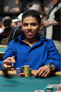 Our pick to make the November Nine(TM), Aurangzeb 'ozzy87' Sheikh, is still alive in the 2009 WSOP Main Event.