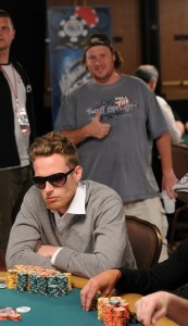 This guy is one of the chip leaders. But we don't know who he is.