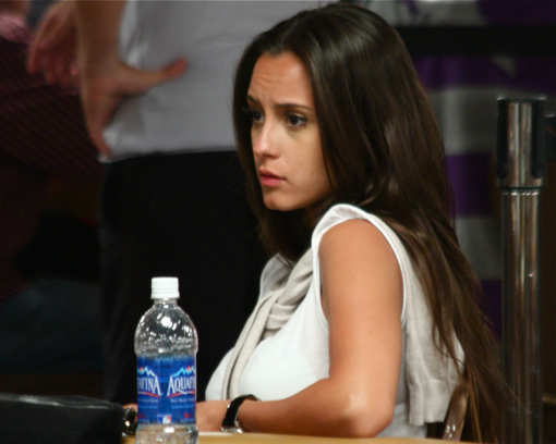 Hot European Girl at 2009 WSOP