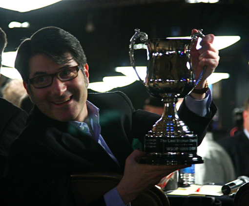 Jeffrey Pollack - 2009 WSOP Main Event - Last Woman Standing Cup The Last Woman Standing CupTM is not officially sanctioned by Harrahs or the WSOP.