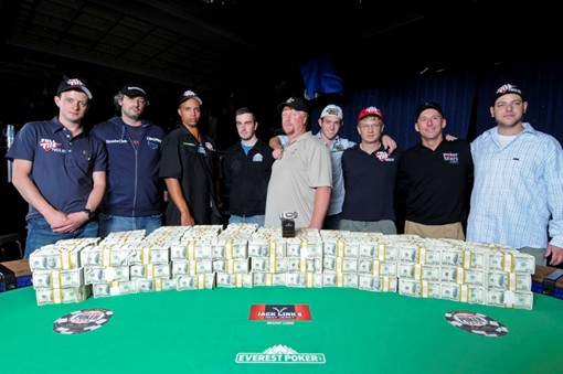 You'd think a bunch of dudes who just became millionaires could at least crack a freaking smile.