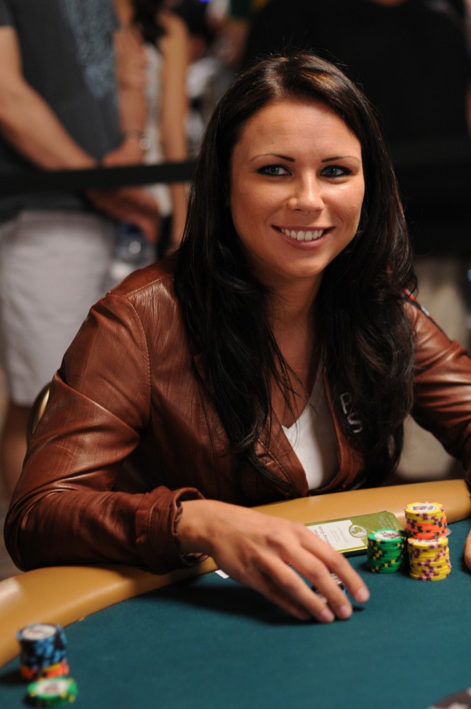 Sandra Naujoks 2009 WSOP Main Event Sandra Naujoks
