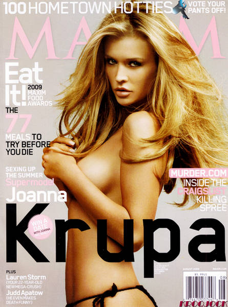 joanna krupa maxim cover The original Official Wicked Chops Poker Girl, Joanna Krupa, has been everywhere recently.