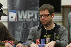 Jonathan Little contemplates what Victoria Moore looks like minus a few more articles of clothing.