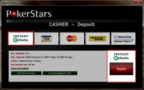 pokerstars-instant-echecks